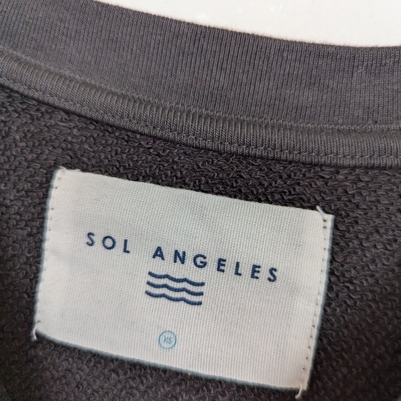 NWOT Sol Angeles Anthropologie Sol Good Baby sweatshirt - Picture 2 of 3